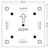 Light Impressions KapegoLED modulární systém Modular Panel II 2x2 RGB + 3000K 24V DC 1,80 W 3000 K 50 lm 65 mm 848016