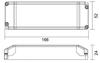 Deko-Light LED-napájení BASIC, DIM, CC, D70040NTF/40W konstantní proud 700 mA IP20 stmívatelné 28-56V DC 19,60-40,00 W 862208