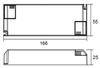 Deko-Light napájení BASIC, DIM, CC, D105040NTF/40W konstantní proud 1050 mA IP20 stmívatelné 19-38V DC 20,00-40,00 W 862209