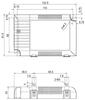 Meanwell LED-napájení DIM, Multi CC, LCM-40DA2 / DALI2 + DALI1 konstantní proud 350/500/600/700/900/1050 mA IP20 stmívatelné 2-100V DC 42,00 W 862247