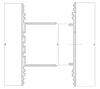 Deko-Light profil, PLANO BSH pro montáž na stěnu, 85 x 38mm černá 2000 mm 970586