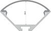Deko-Light koncovka R-AV-05-25 sada 2 ks  979780