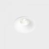 KOHL-Lighting LUXO zapuštěné svítidlo s rámečkem pr.85 mm bílá 38° 8W CRI 80 2700K Non-Dimm