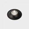 KOHL-Lighting LUXO zapuštěné svítidlo s rámečkem pr.100 mm černá 38° 12W CRI 80 4000K PHASE CUT