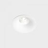 KOHL-Lighting LUXO zapuštěné svítidlo s rámečkem pr.100 mm bílá 38° 12W CRI 80 2700K PHASE CUT
