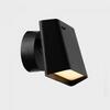 KOHL-Lighting WALLY nástěnné svítidlo 120X80 mm černá 6 W CRI 80 3000K Non-Dimm