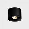 KOHL-Lighting ERYL stropní svítidlo pr. 80 mm černá 36° 12 W CRI 80 4000K Non-Dimm