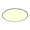 BIG WHITE PANEL 60 kulaté LED vnitřní stropní nástavbové svítidlo, stříbrošedá, 4000K 1000786
