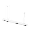 BIG WHITE Q-LINE PD LED vnitřní závěsné svítidlo, 1m, BAP, bílá, 3000K 1000926