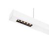 BIG WHITE Q-LINE PD LED vnitřní závěsné svítidlo, 1m, BAP, bílá, 3000K 1000926