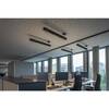BIG WHITE Q-LINE PD LED vnitřní závěsné svítidlo, 1m, BAP, černá, 3000K 1000927