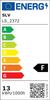 BIG WHITE Q-LINE PD LED vnitřní závěsné svítidlo, 2m, BAP, černá, 4000K 1000936