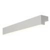 BIG WHITE L-LINE 60 LED nástěnné a stropní svítidlo, IP44, 3000K, 820lm, stříbrošedá 1001300