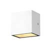 BIG WHITE SITRA CUBE WL LED venkovní nástěnné a stropní nástavbové svítidlo, bílá, IP44, 3000K, 10W 1002033
