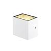 BIG WHITE SITRA CUBE WL LED venkovní nástěnné a stropní nástavbové svítidlo, bílá, IP44, 3000K, 10W 1002033