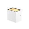 BIG WHITE SITRA CUBE WL LED venkovní nástěnné a stropní nástavbové svítidlo, bílá, IP44, 3000K, 10W 1002033