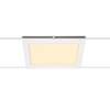 BIG WHITE PLYTTA rectangular svítidlo s lanem pro nízkonapěťový lanový systém TENSEO, 2700K, bílá 1002865