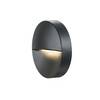 BIG WHITE DOWNUNDER OUT round WL, Outdoor, nástěnné vestavné LED svítidlo, antracitové, 3000K 1002868