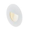 BIG WHITE WORO Indoor, nástěnné vestavné LED svítidlo, 2700K, bílé 1002922