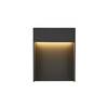 BIG WHITE FLATT Outdoor, nástěnné LED svítidlo, 3000K, IP65, antracitové 1002952