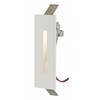 BIG WHITE NOTAPO I Indoor, nástěnné vestavné LED svítidlo, 3000K, bílé 1002979