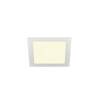 BIG WHITE SENSER 18 Indoor, stropní LED svítidlo, hranaté, bílé, 3000K 1003012