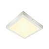 BIG WHITE SENSER 24 Indoor, stropní LED svítidlo hranaté, bílé, 3000K 1003019