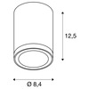 BIG WHITE ENOLA ROUND S Outdoor, stropní LED svítidlo, antracitové 1003426