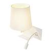 BIG WHITE SOMNILA FLEX vnitřní nástěnné svítidlo LED 3000K, bílá, verze vlevo vč. USB přípojky 1003459