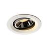 BIG WHITE NUMINOS MOVE DL M vnitřní LED zápustné stropní svítidlo bílá/chrom 2700 K 40° otočné a výkyvné 1003570