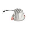 BIG WHITE NUMINOS DL M vnitřní LED zápustné stropní svítidlo bílá/chrom 2700 K 55° včetně listových pružin 1003861