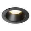 BIG WHITE NUMINOS DL XL vnitřní LED zápustné stropní svítidlo černá/černá 3000 K 40° 1004012