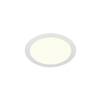BIG WHITE SENSER 24 DL vnitřní LED stropní zápustné svítidlo kulaté bílé, 4000 K 1004696