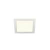 BIG WHITE SENSER 18 DL vnitřní LED stropní zápustné svítidlo hranaté bílé, 4000 K 1004698
