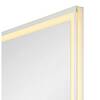 BIG WHITE TRUKKO WL vnitřní LED nástěnné zrcadlo hranaté s funkcí odmlžení alu 1004730