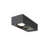 BIG WHITE ESKINA FRAME WL venkovní LED nástěnné přisazené svítidlo double antracit CCT switch 3000/4000 K 1004748