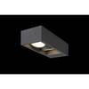 BIG WHITE ESKINA FRAME WL venkovní LED nástěnné přisazené svítidlo double antracit CCT switch 3000/4000 K 1004748