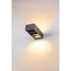 BIG WHITE ESKINA FRAME WL venkovní LED nástěnné přisazené svítidlo double antracit CCT switch 3000/4000 K 1004748