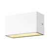 BIG WHITE SITRA M WL UP/DOWN venkovní LED nástěnné přisazené svítidlo, bílé CCT switch 3000/4000 K 1005153