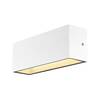 BIG WHITE SITRA L WL UP/DOWN venkovní LED nástěnné přisazené svítidlo, bílé CCT switch 3000/4000 K 1005156