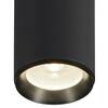 BIG WHITE NUMINOS XL PHASE přisazené stropní svítidlo černé 36 W 4000 K 24° 1005699
