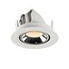 BIG WHITE NUMINOS GIMBLE XS zápustné stropní svítidlo bílé/chrom 2700 K 20° 1005824