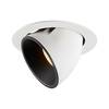 BIG WHITE NUMINOS GIMBLE XL zápustné stropní svítidlo bílé/černé 2700 K 55° 1006044