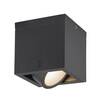 BIG WHITE (SLV) ESKINA FRAME CL single stropní přisazené svítidlo antracit 15 W 1100/1200 lm 3000/4000 K CRI80 95st. 1006316