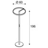 BIG WHITE (SLV) ONE STRAIGHT FL stojací lampa černá 20 W 1200/1200 lm 2700/3000 K CRI90 140st. 1006355