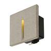 BIG WHITE (SLV) CONCRETO EL nástěnné zápustné svítidlo šedé, 3,2 W, 15 lm, 3000 K 1006407