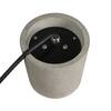BIG WHITE (SLV) CONCRETO FL stojací lampa, kulatá GU10 šedá 10 W 1006408