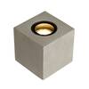 BIG WHITE (SLV) CONCRETO FL stojací lampa, hranatá GU10 šedá 10 W 1006409