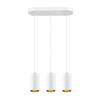BIG WHITE (SLV) ASTO TUBE závěsné svítidlo, GU10, délka závěsu 250 cm, max. 3x 10 W, bílá 1006436