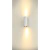 BIG WHITE (SLV) ASTO TUBE nástěnné přisazené svítidlo, válcové, 2x 10 W, bílé 1006444